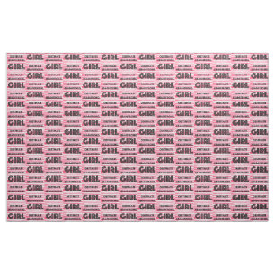 Obstinate Headstrong Girl Fabric