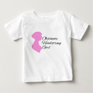 Obstinate Headstrong Girl Tu-tu One Piece Baby T-Shirt