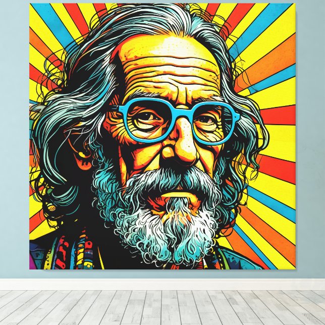 Obstreperous Canvas Print (Insitu(Wood Floor))