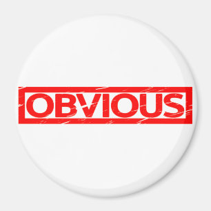 Obvious Stamp Magnet