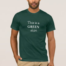 Obviously Bold Green Colour Slogan T-Shirt