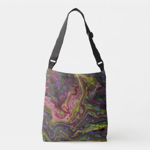 Obviously Crazy Cool Paisley Abstract Tote Bag