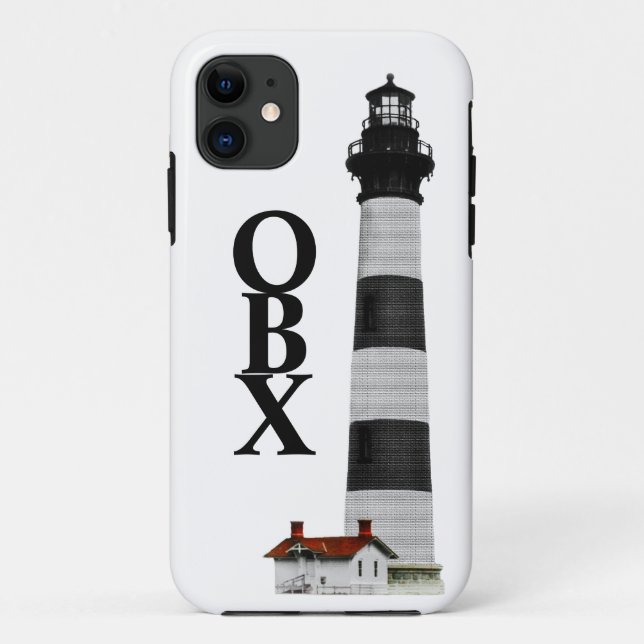 OBX Lighthouse Case-Mate iPhone Case (Back)