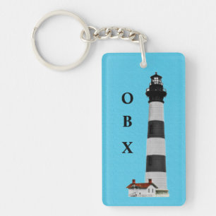 OBX Lighthouse Key Ring