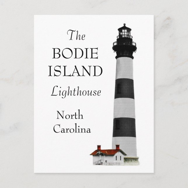 OBX Lighthouse Postcard (Front)