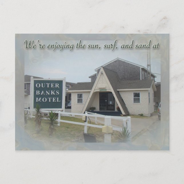 OBX Motel PC Postcard (Front)