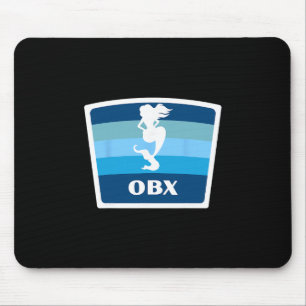 Obx North Carolina Nc Mermaid Outer Banks Vacation Mouse Mat