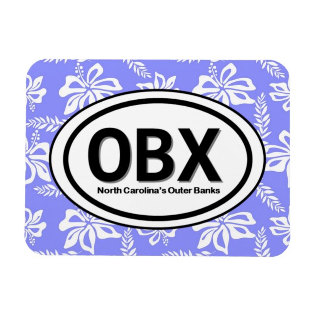 OBX Outer Banks NC Magnet (Horizontal)