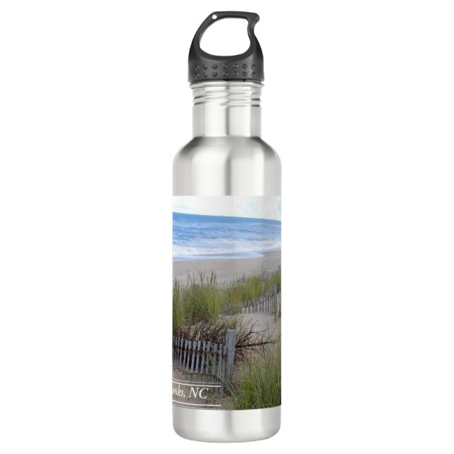 OBX Outer Banks San Dunes 710 Ml Water Bottle (Front)