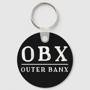 OBX Outer Banx OUTER BANKS North Carolina Key Ring