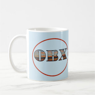  OBX Sunrise Text  Coffee Mug