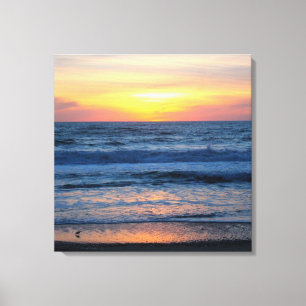 OBX Sunset Canvas Print