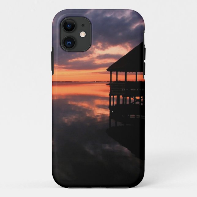 OBX Sunset Case-Mate iPhone Case (Back)