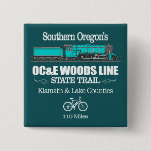OC&E Woods Line ST (RT2) 15 Cm Square Badge