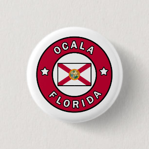 Ocala Florida 3 Cm Round Badge
