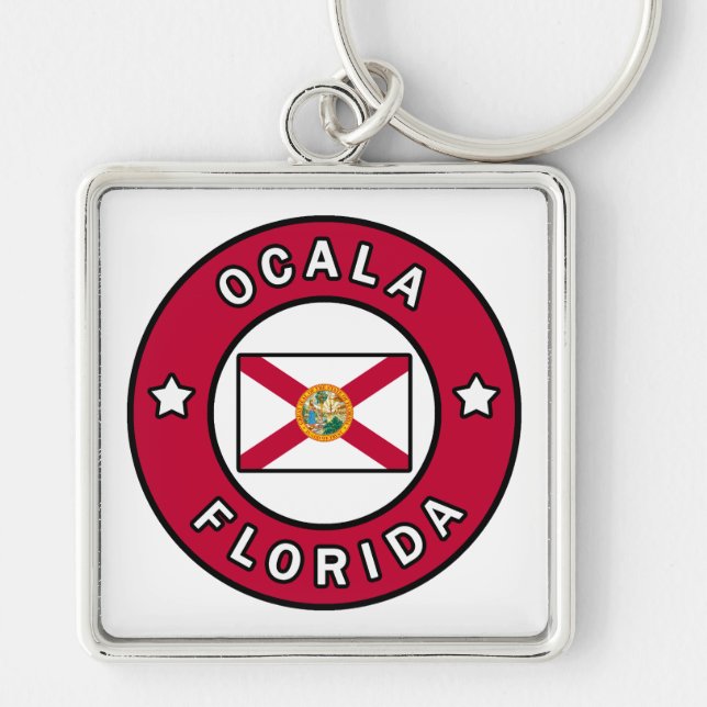 Ocala Florida Key Ring (Front)