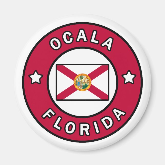 Ocala Florida Magnet (Front)
