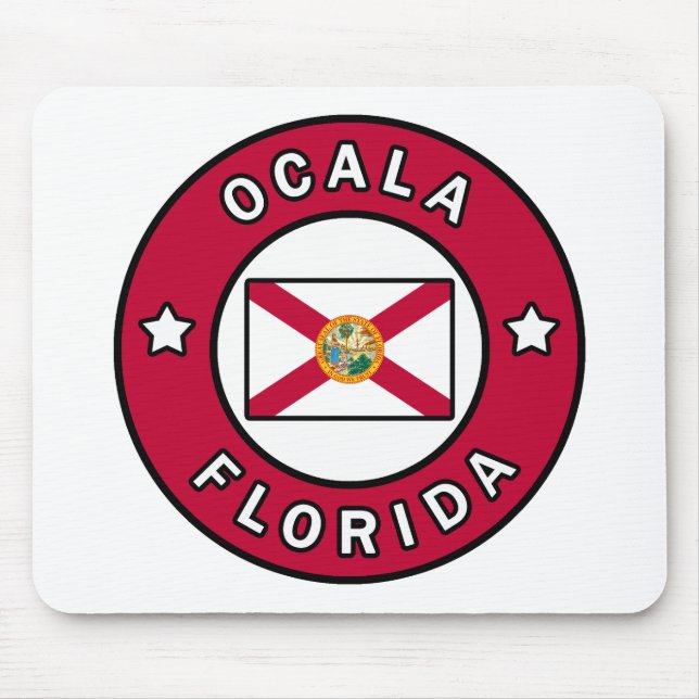 Ocala Florida Mouse Mat (Front)
