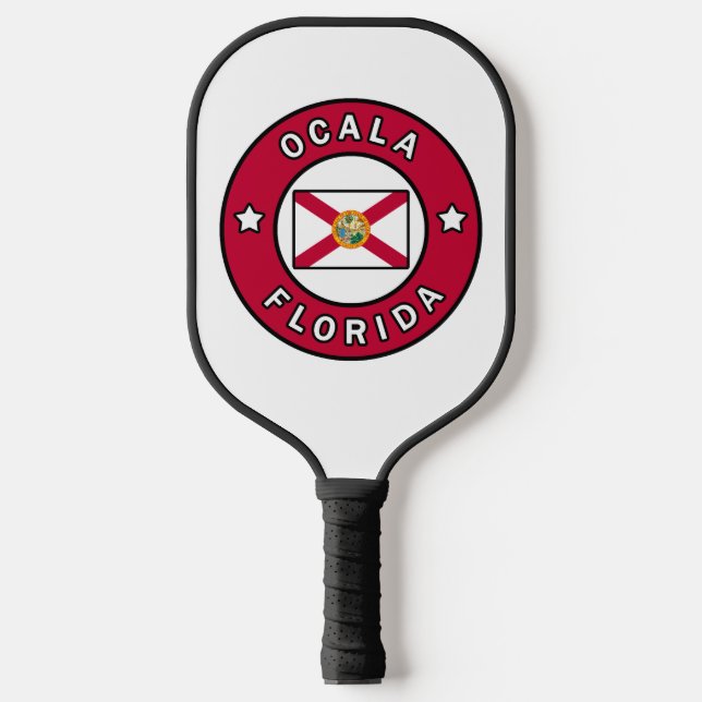 Ocala Florida Pickleball Paddle (Front)