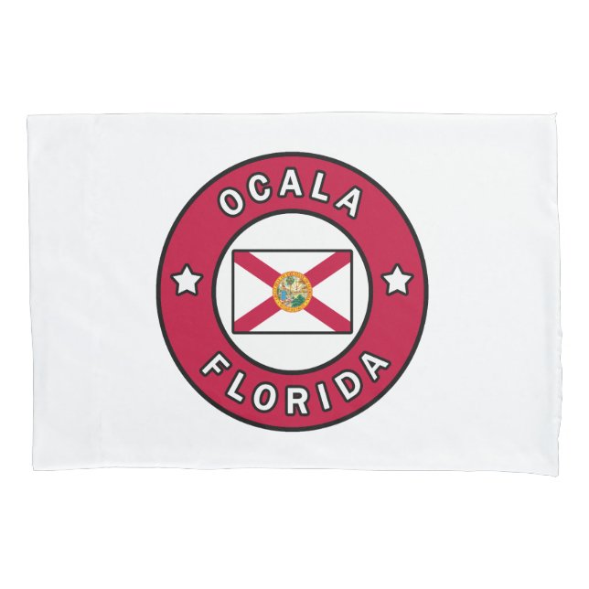 Ocala Florida Pillowcase (Front)