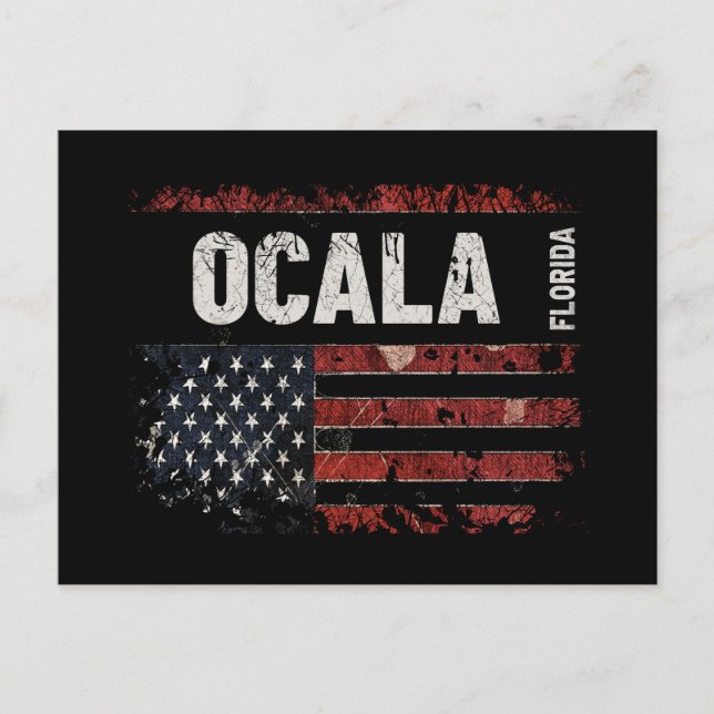 Ocala Florida Postcard (Front)