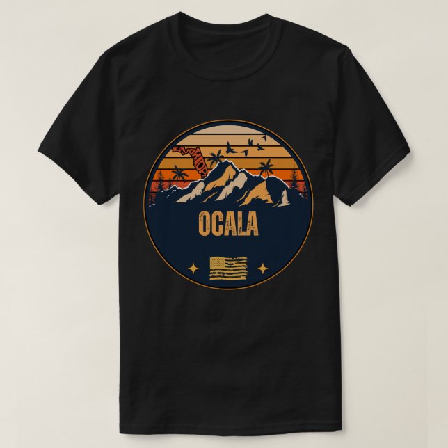 Ocala, Florida  T-Shirt (Design Front)