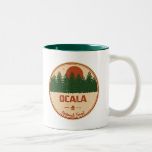 Ocala National Forest Two-Tone Coffee Mug