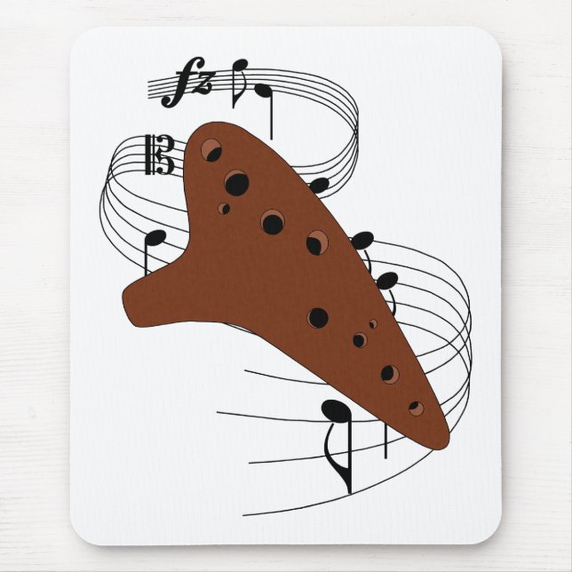 Ocarina Mouse Mat (Front)