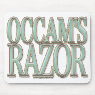 Occam's Razor Mouse Mat