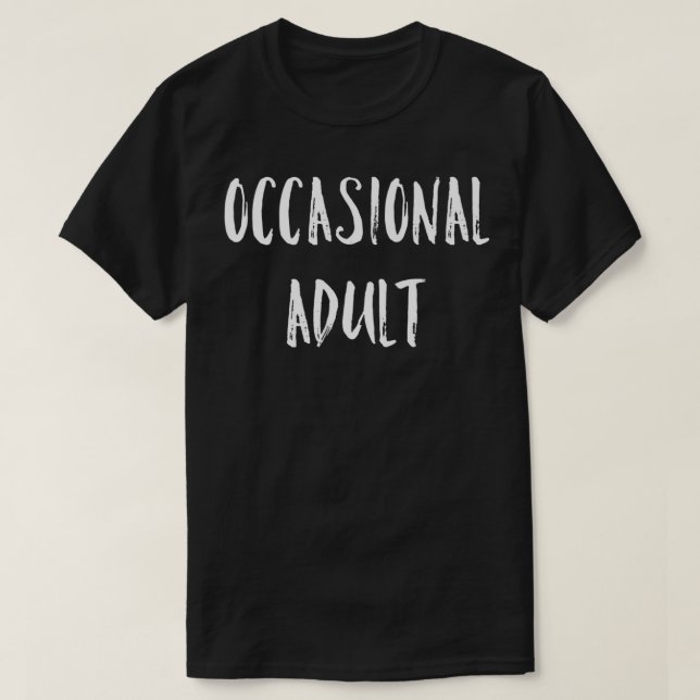 Occasional Adult Premium  T-Shirt (Design Front)