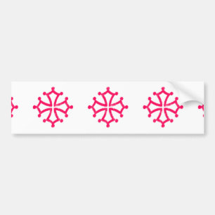 Occitan Cross Bumper Sticker