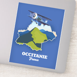 Occitanie France travel map