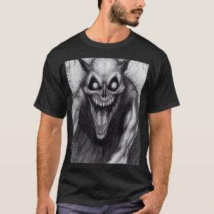 Occult Dark Horror Satanic Cat Demon Unholy Grunge T-Shirt