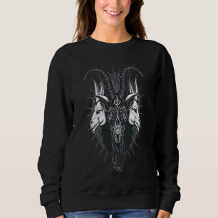 Occult Demon Gothic Satan Baphomet Sweatshirt