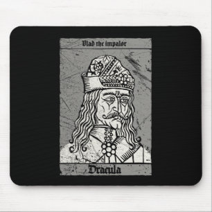 Occult Dracula - Vlad The Impaler Horror Vampire  Mouse Mat