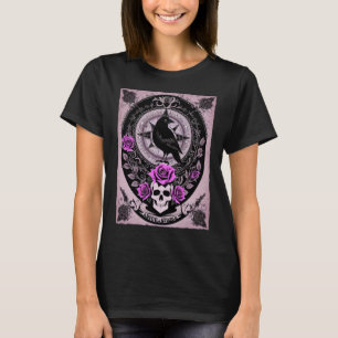 Occult Emo Raven Witchy Goth Aesthetic Grunge Dark T-Shirt