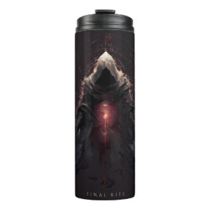 Occult Figure Dark Art  Thermal Tumbler
