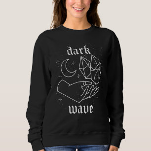 Occult Goth Moon Gothic Punk Grunge Dark Wave Sweatshirt