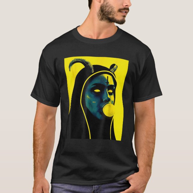 Occult Gothic Dark Satanic Unholy Witchcraft Grung T-Shirt (Front)