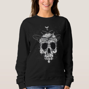 Occult Grunge Rose Satan Gothic Punk Metal Goth Sweatshirt