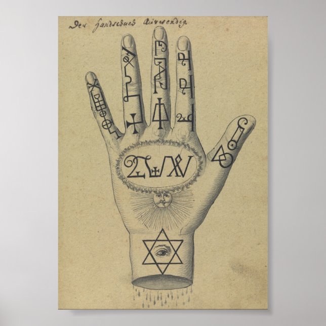 Occult Hand Poster (Front)