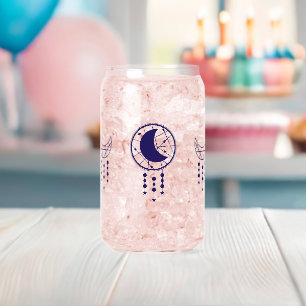Occult Moon Dream Catcher Drinkware Can Glass