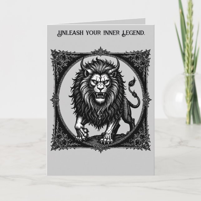 Occult Roar President Marbas Card (Front)