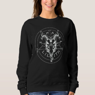 Occult Satan Witch Gothic Lucifer Baphomet 2 Sweatshirt
