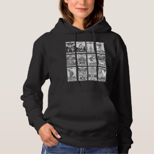 Occult Satanism Tarot Goth Vintage Deck Of Tarot Hoodie