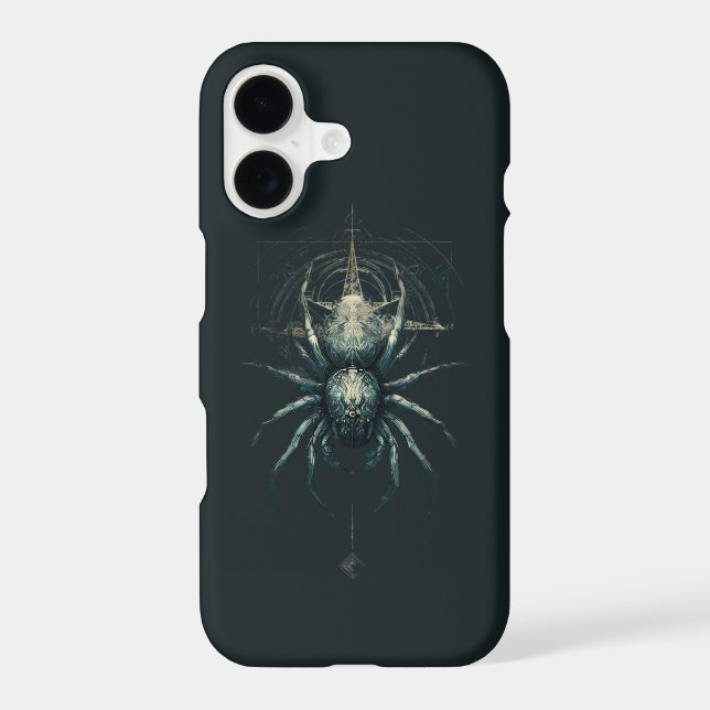 Occult Spider Mystic Geometry Dark Art (Back)