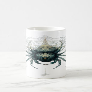 Occult Spider Mystic Geometry Dark Coffee Mug