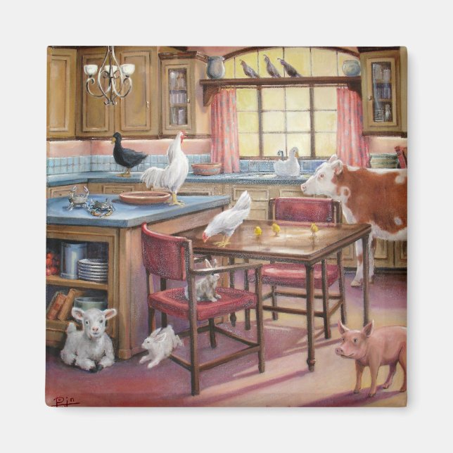 Occupation of the Kitchen Magnet (Front)