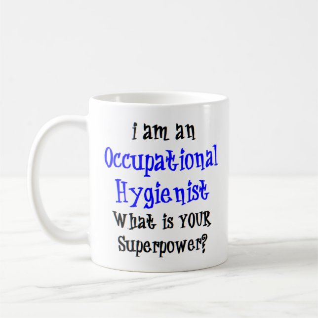occupational hygienist coffee mug (Left)