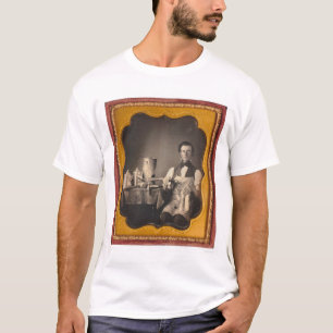 Occupational portrait of a tinsmith... (40027) T-Shirt